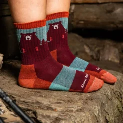 Damen Darn Tough Socken*BEAR TOWN MICRO CREW LIGHTWEIGHT WITH CUSHION Damen - Wandersocken