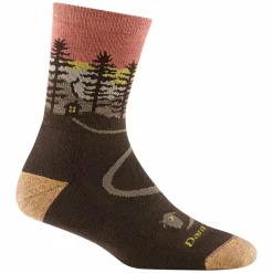 Darn Tough NORTHWOODS MICRO CREW MIDWEIGHT WITH CUSHION Damen - Wandersocken^Damen Socken