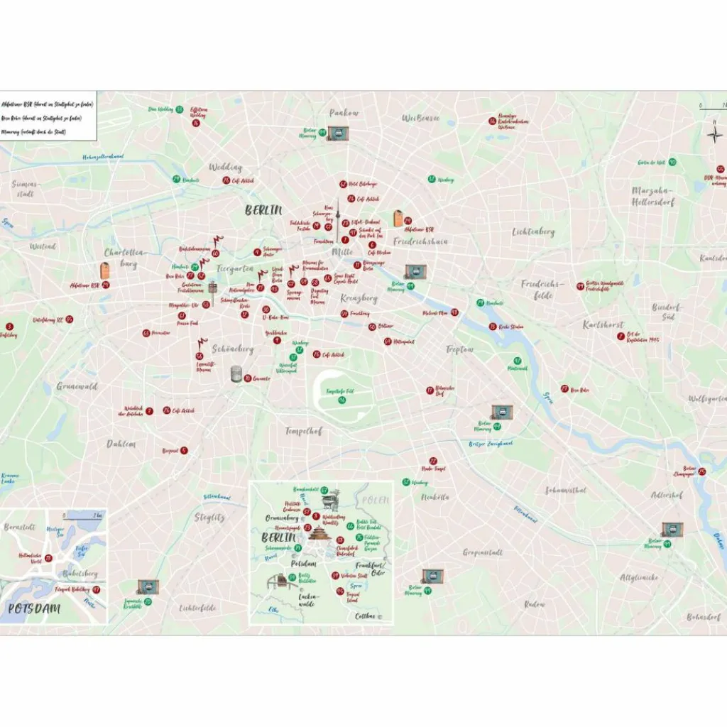 DAS BUCH DER KURIOSEN ORTE IN BERLIN - Bildband^ Bildbände