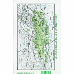 Winterkarten|Wanderkarten Und Winterkarten*DAV 33 TUXER ALPEN 1:50T - Wanderkarte