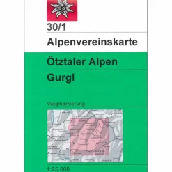 Wanderkarten Und Winterkarten|Wanderkarten Und Winterkarten*DAV 30/1 WEG ÖTZTALER ALPEN GURGL - Wanderkarte