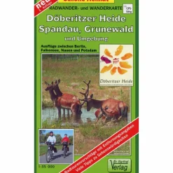 DÖBERITZER HEIDE / GRUNEWALD  UND UMGEBUNG - Wanderkarte^ Fahrradkarten|Wanderkarten Und Winterkarten