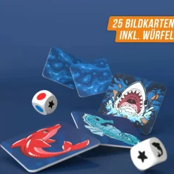 Denkriesen - HAIFISCHEN - 'EIN SPIEL MIT BISS' - Reisespiel^Kinder Kinderreisespiele Und Spielzeug