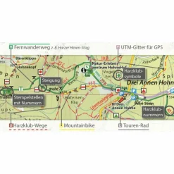 DER OSTHARZ 1:30.000 - Fahrradkarte^ Fahrradkarten|Fahrradkarten