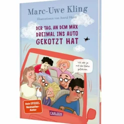 Kinder Kinderromane Und Geschichten|Kinderbücher Und Jugendbücher*DER TAG, AN DEM MAX DREIMAL INS AUTO GEKOTZT HAT - Kinderbuch
