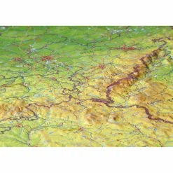 Wandkarten Und Poster*DEUTSCHLAND 1 : 1 200 000 MIT ALUMINIUM - Wand Karte