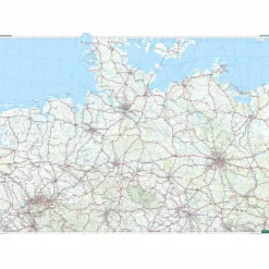 Straßenkarten|Straßenkarten*DEUTSCHLAND, RAIL TRAVEL MAP 1:500.000, FREYTAG & BERNDT - Karte