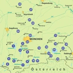 Radwanderführer Und Mountainbikeführer*DIE 28 SCHÖNSTEN E-BIKE TOUREN IN OBERBAYERN - Radwanderführer