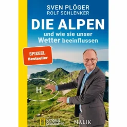 DIE ALPEN UND WIE SIE UNSER WETTER BEEINFLUSSEN - Sachbuch^ Outdoor-Sachbücher Und Naturwissen