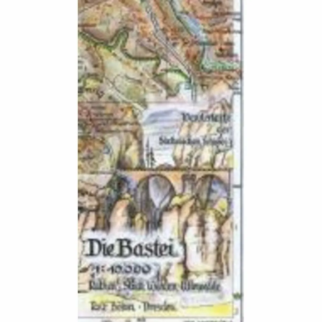 Wanderkarten Und Winterkarten|Wanderkarten Und Winterkarten*DIE BASTEI - Wanderkarte