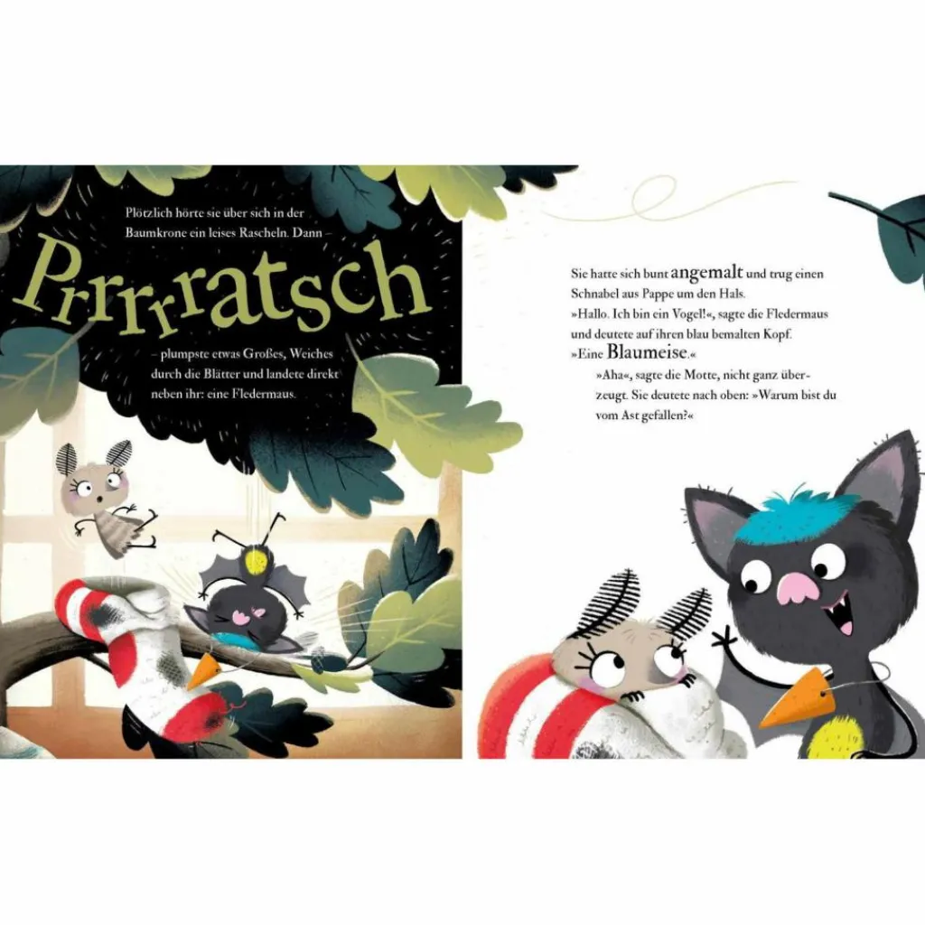 DIE KLEINE MOTTE, DIE DAVON TRÄUMTE, ANDERS ZU SEIN - Kinderbuch^Kinder Bilderbücher|Kinderbücher Und Jugendbücher