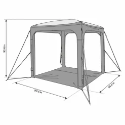 Dometic HUB 2 REDUX - Pavillon^ Strandmuscheln