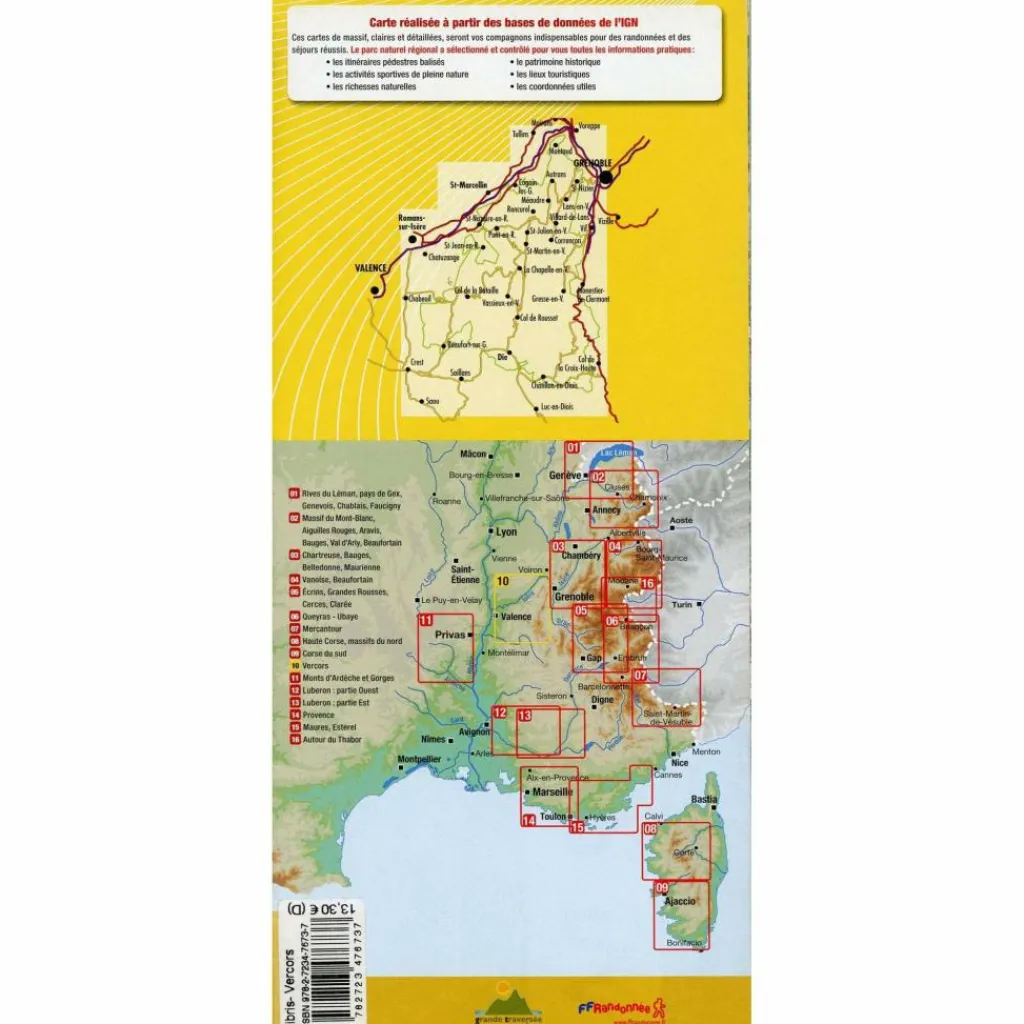 Wanderkarten Und Winterkarten|Wanderkarten Und Winterkarten*ED. LIBRIS BLATT 10 VERCORS