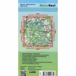 Fahrradkarten|Wanderkarten Und Winterkarten*EDERSEE - KELLERWALD NORD, BLATT 50-566, 1 : 25 000