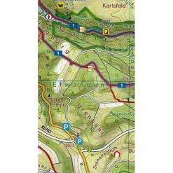 Wanderkarten Und Winterkarten|Wanderkarten Und Winterkarten*EHINGEN (DONAU) - GROßES LAUTERTAL (OST), MÜNSINGEN - Wanderkarte