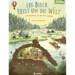 Kinder Bilderbücher|Kinderbücher Und Jugendbücher*EIN BIBER REIST UM DIE WELT - Kinderbuch