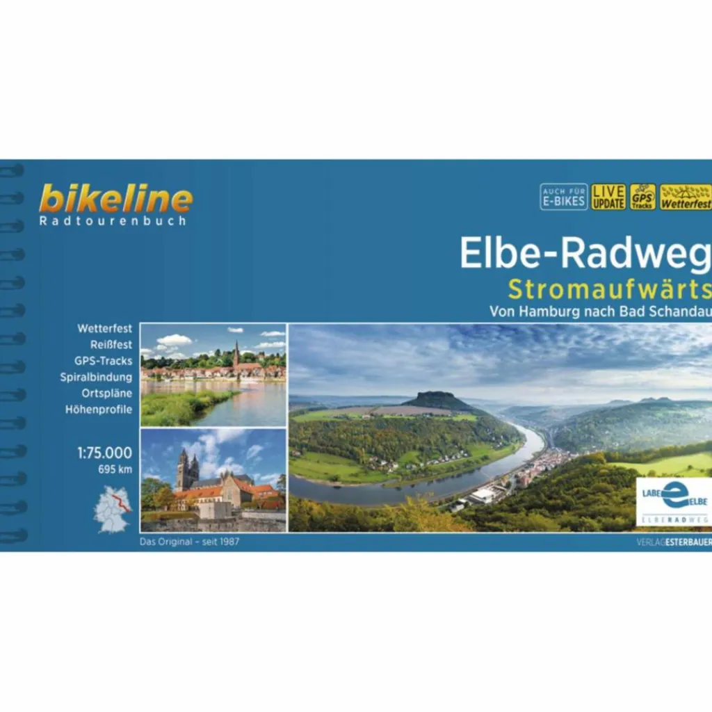 Radwanderführer Und Mountainbikeführer*ELBE-RADWEG STROMAUFWÄRTS - Radwanderführer