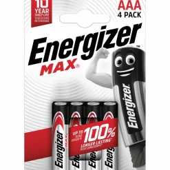Energizer MAX AAA ALKALI-BATTERIEN MICRO - Batterien^ Akkus Und Batterien