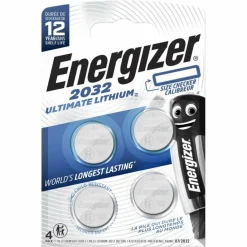 Energizer ULTIMATE LITHIUM 3V CR2032 KNOPFZELLEN - Batterien^ Akkus Und Batterien