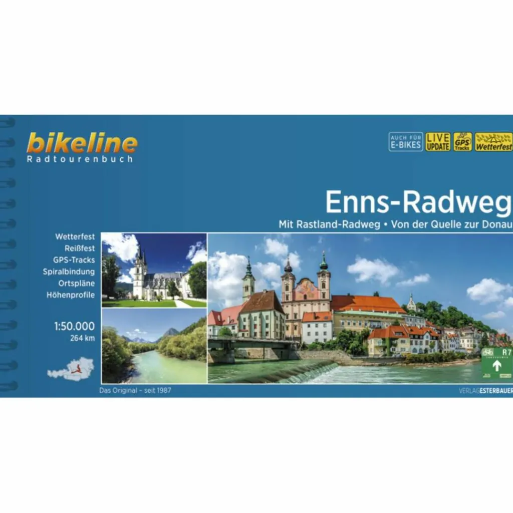 Radwanderführer Und Mountainbikeführer*ENNS-RADWEG - Radwanderführer