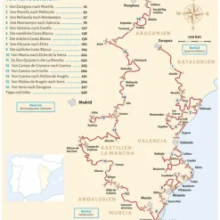 Wohnmobilreiseführer*ENTDECKERTOUREN MIT DEM WOHNMOBIL ZENTRALSPANIEN DER OSTEN - Reiseführer