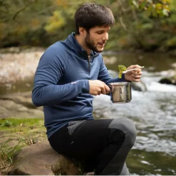 Esbit Campingkocher*SPIRITUS-KOCHSET, 985ML, TOPF AUS EDELSTAHL - Spirituskocher