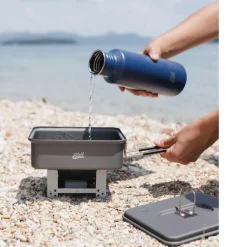 Esbit Campingkocher*TASCHENKOCHER MIT WINDSCHUTZ INKL. 2X27G TROCKENBRENNSTOFFTA