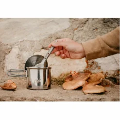 Esbit TITAN BESTECK-SET, 3 TEILIG, MIT SILIKON-MANSCHETTE - Campingbesteck^ Campingtöpfe Und Campinggeschirr