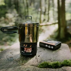 Esbit Campingkocher*TROCKENBRENNSTOFF-KOCHSET, 585ML, TOPF AUS