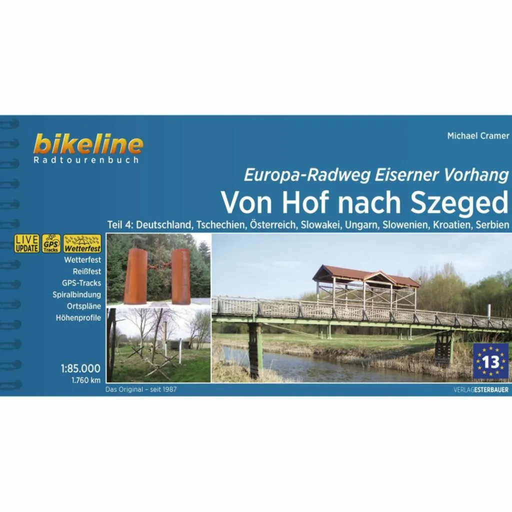 Radwanderführer Und Mountainbikeführer*EUROPA-RADWEG EISERNER VORHANG - Radwanderführer