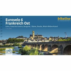 Radwanderführer Und Mountainbikeführer*EUROVELO 6 FRANKREICH OST - Radwanderführer