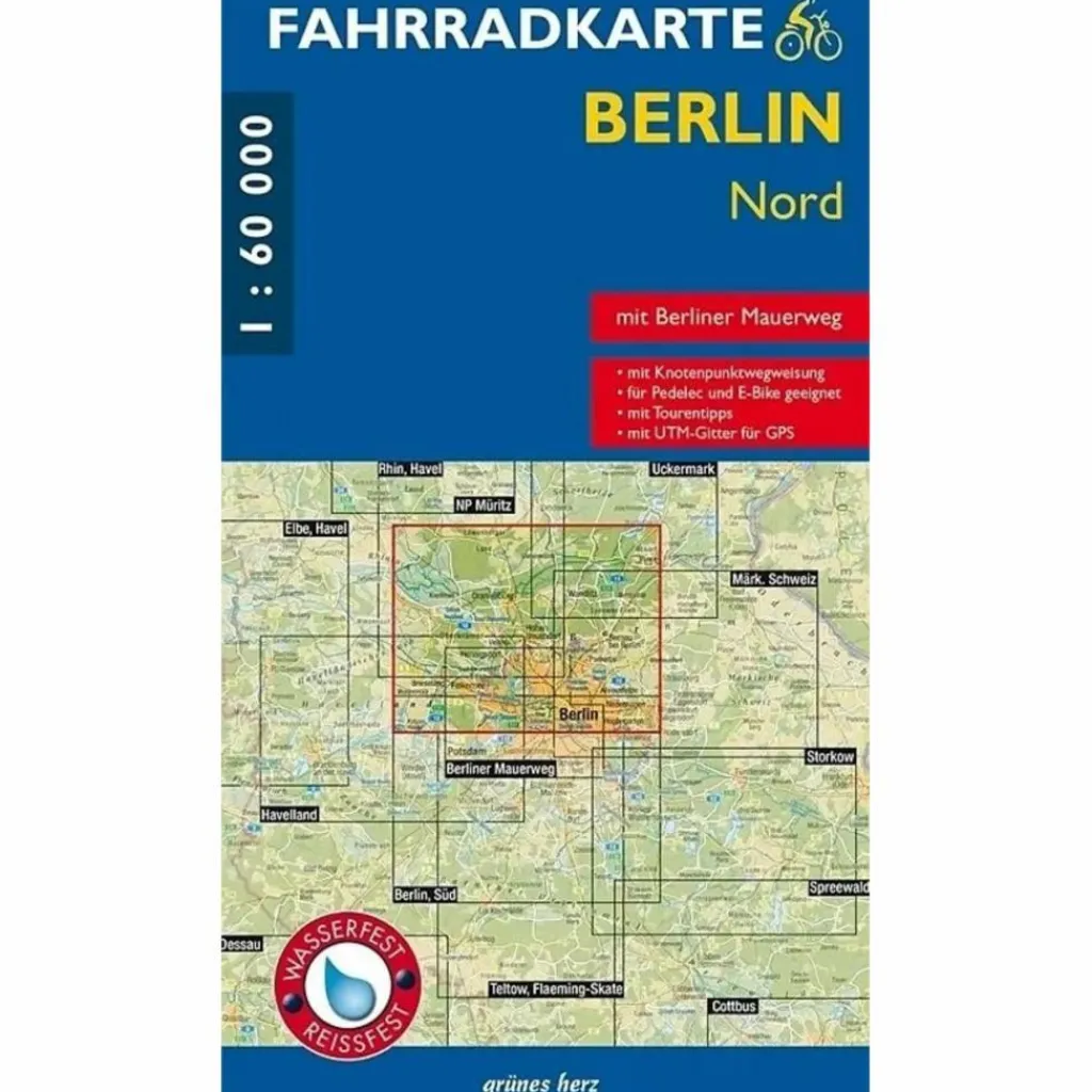 FAHRRADKARTE BERLIN NORD^ Fahrradkarten|Fahrradkarten