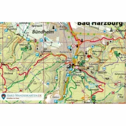 FAHRRADKARTE HARZ 1 : 50 000^ Fahrradkarten|Fahrradkarten