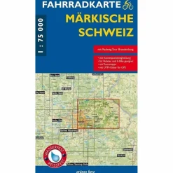 Fahrradkarten|Fahrradkarten*FAHRRADKARTE MÄRKISCHE SCHWEIZ 1:75 000 - Fahrradkarte
