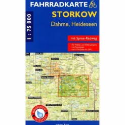 FAHRRADKARTE STORKOW, DAHME, HEIDESEEN - Fahrradkarte^ Fahrradkarten|Fahrradkarten