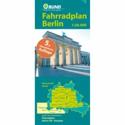 FAHRRADPLAN BERLIN - Fahrradkarte^ Fahrradkarten|Fahrradkarten