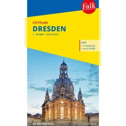 Stadtpläne*FALK CITYPLAN DRESDEN 1:20.000 - Stadtplan