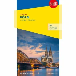 FALK CITYPLAN KÖLN 1:23.000 - Stadtplan^ Stadtpläne