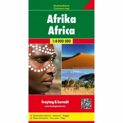 F+B AFRIKA, KONTINENTKARTE 1:8 000 000 - Straßenkarte^ Straßenkarten|Straßenkarten