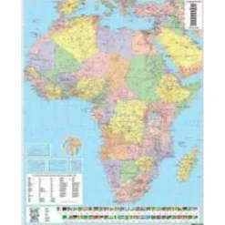 Straßenkarten|Straßenkarten*F+B AFRIKA PHYSISCH / POLITISCH - Straßenkarte