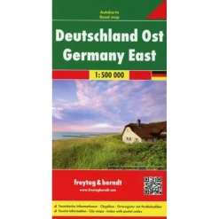 F+B DEUTSCHLAND OST 1:500.000 AUTOKARTE - Straßenkarte^ Straßenkarten|Straßenkarten