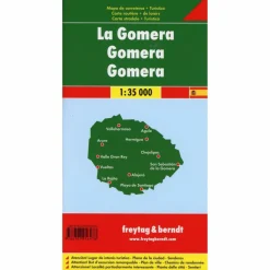 F+B GOMERA 1:35.000 - Straßenkarte^ Straßenkarten|Straßenkarten