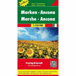 F&B MARKEN - ANCONA 1 : 150 000 - Straßenkarte^ Straßenkarten|Straßenkarten
