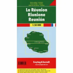 F+B RÉUNION 1:50.000 - Straßenkarte^ Straßenkarten|Straßenkarten