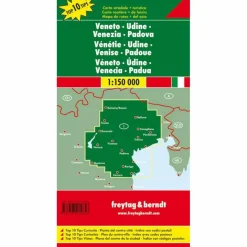 F&B VENETIEN - UDINE - VENEDIG - PADUA - Straßenkarte^ Straßenkarten|Straßenkarten