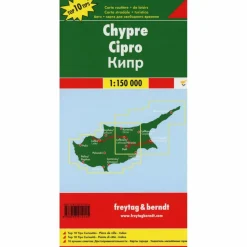Straßenkarten|Straßenkarten*F+B ZYPERN 1 : 150.000 - Straßenkarte
