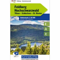 Fahrradkarten|Wanderkarten Und Winterkarten*FELDBERG - HOCHSCHWARZWALD NR. 26. OUTDOORKARTE DEUTSCHLAND - Karte