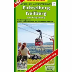 Fahrradkarten|Wanderkarten Und Winterkarten*FICHTELBERG, KEILBERG UND UMGEBUNG - Wanderkarte