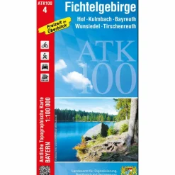 FICHTELGEBIRGE 1:100 000 - Wanderkarte^ Fahrradkarten|Wanderkarten Und Winterkarten