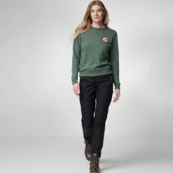 Fjällräven 1960 LOGO BADGE SWEATER W Damen - Sweatshirt^Damen Pullover Und Fleecepullover